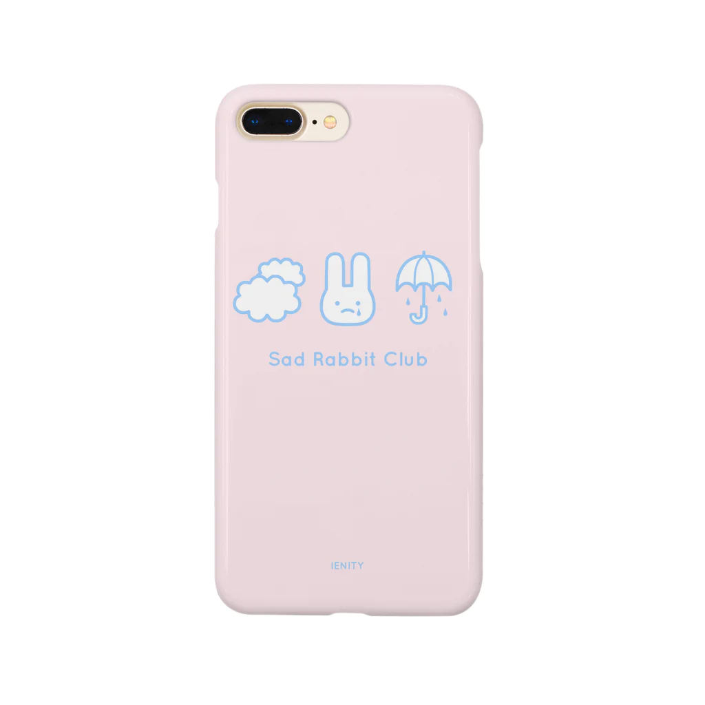 IENITY　/　MOON SIDEの【IENITY】Sad Rabbit Club #Pink*Blue Smartphone Case