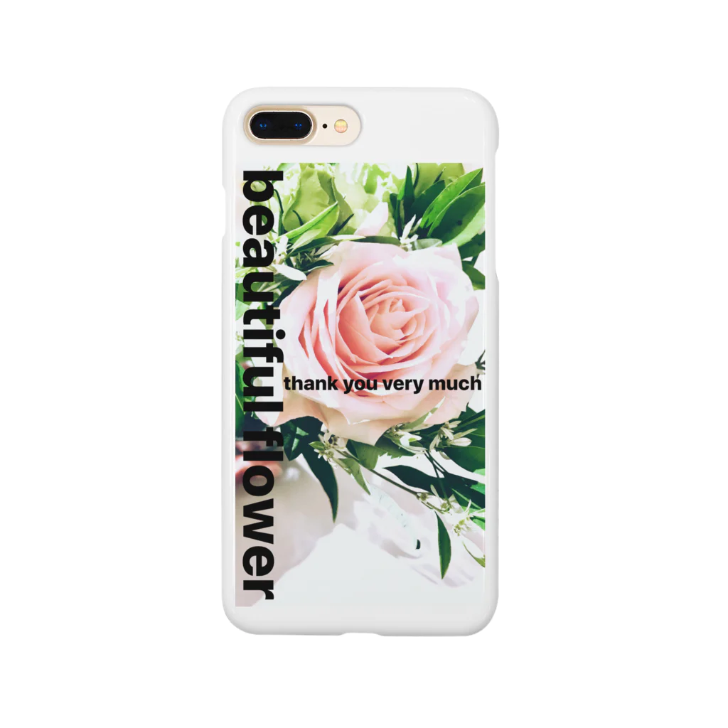 ダサカワファクトリーのbeautifulflower スマホケース