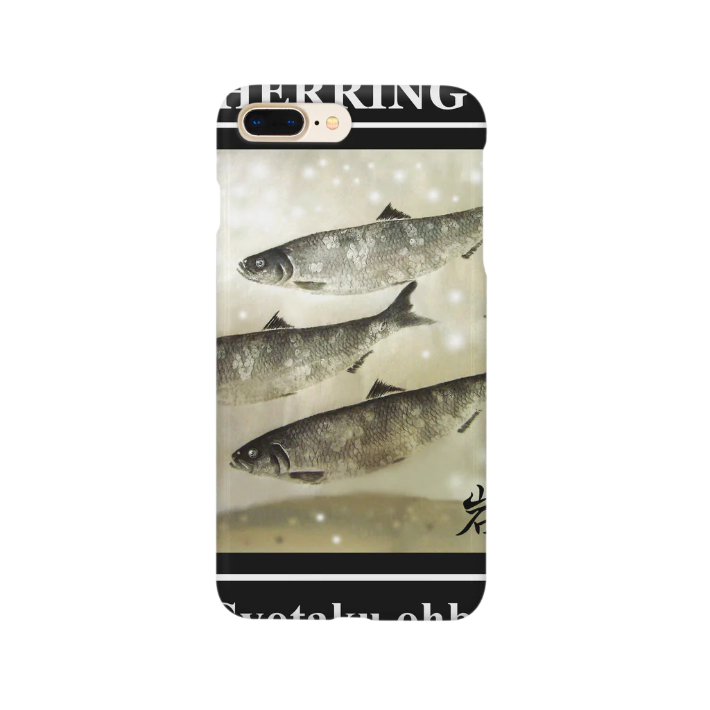 G-HERRINGの鰊！岩内【ニシン；HERRING】生命たちへ感謝を捧げます。  Smartphone Case