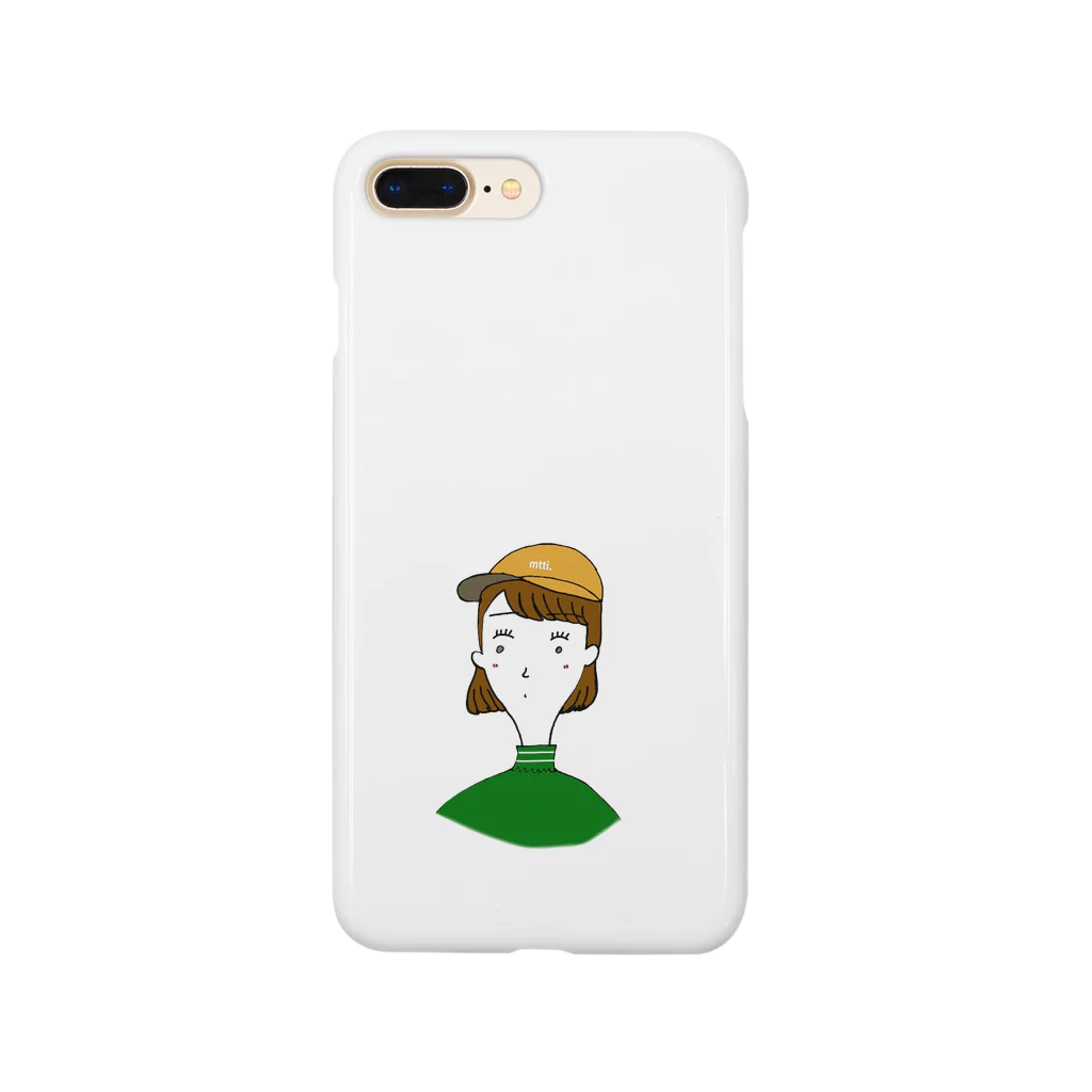 ユンのキャップ女子 Smartphone Case