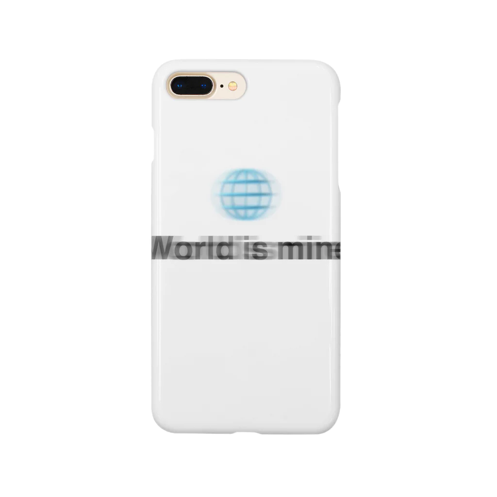 🤙🏾のWorld is mine Smartphone Case