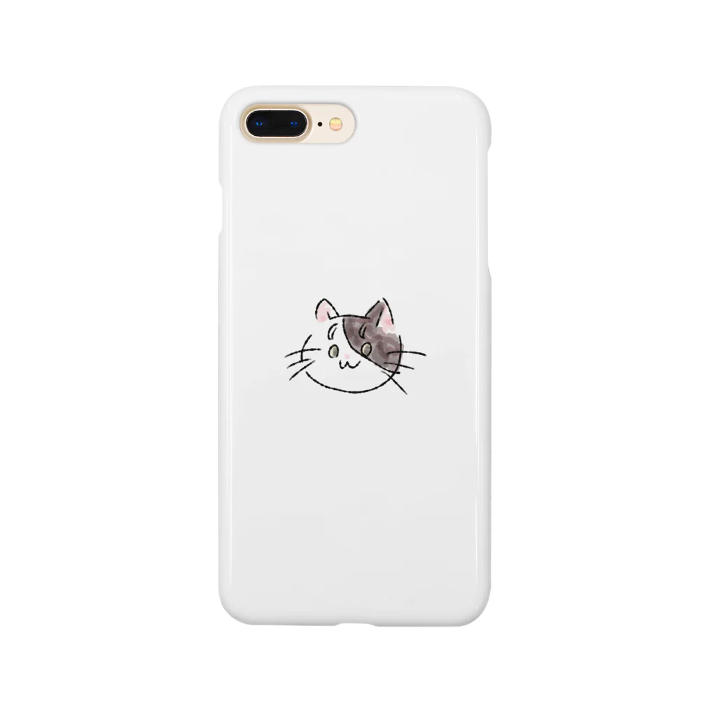 するめのにじんだペンでかいたねこ Smartphone Case