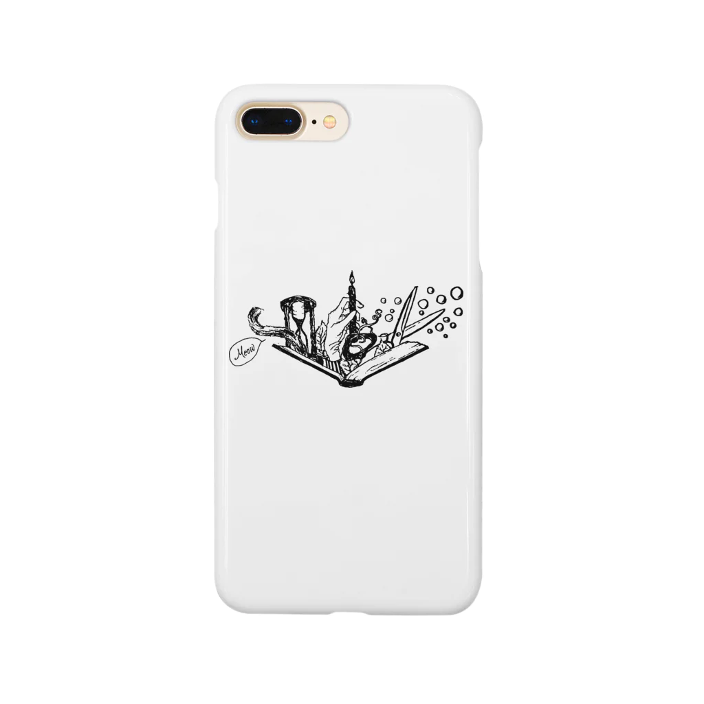 LUNARHOLIC STOREの-Noir+Angelique- メモリアルイラスト柄シリーズ スマホケース