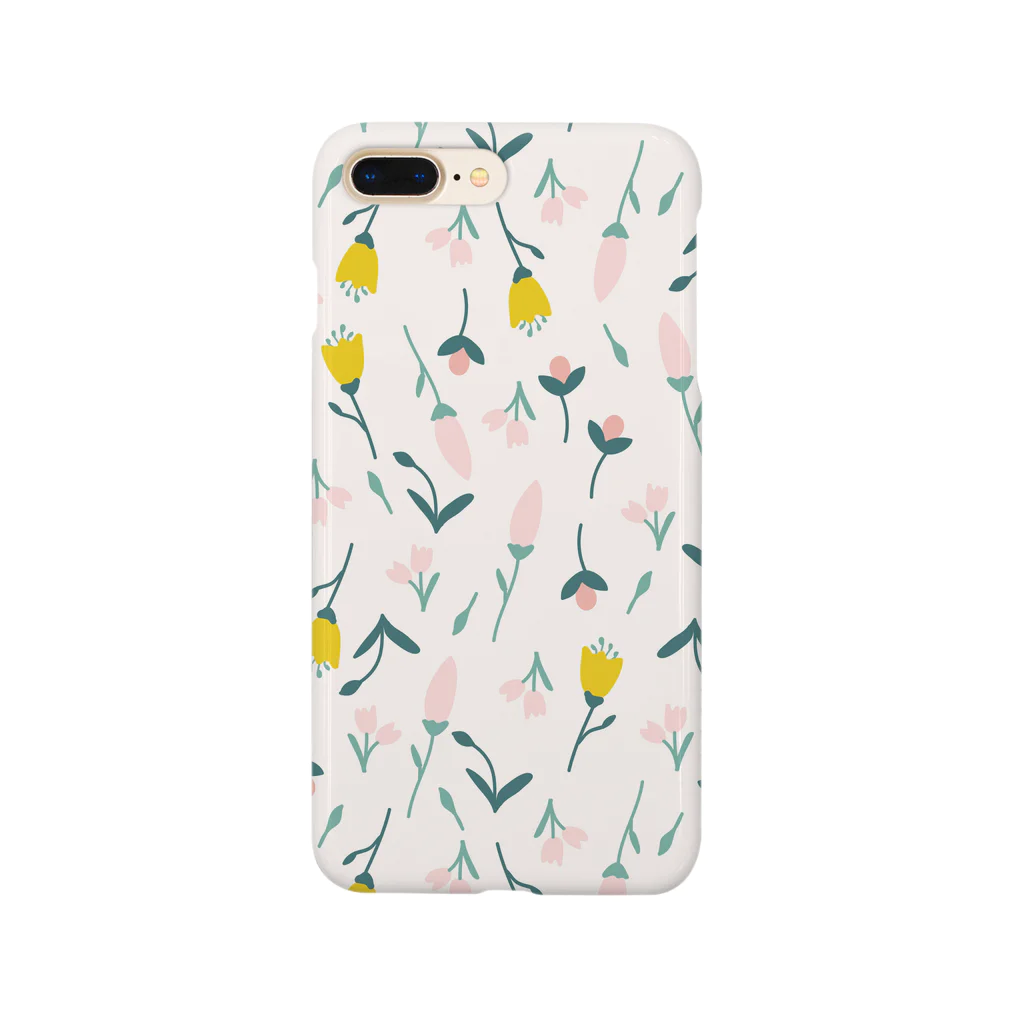 Fの花柄 Smartphone Case