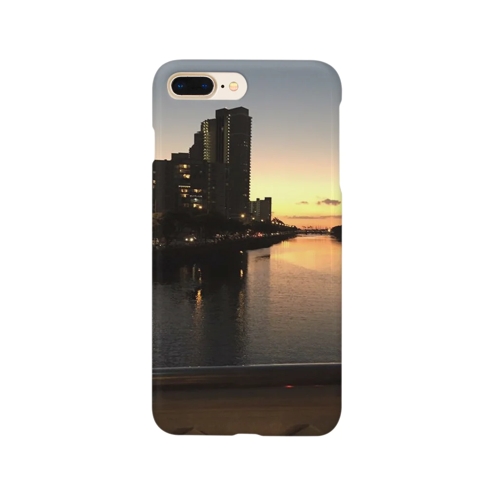 24olのハワイ ホノルルの夕日 Smartphone Case