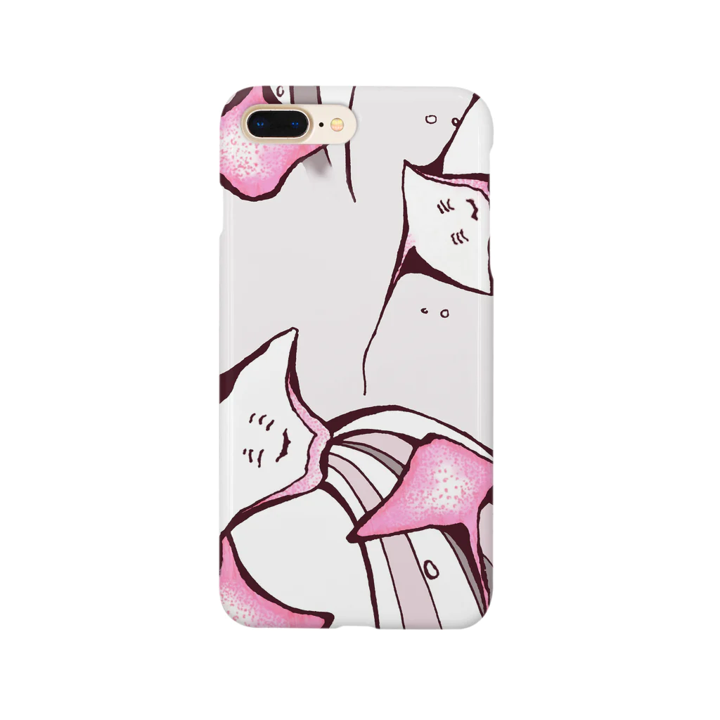 和歌の桜色のマンタ Smartphone Case