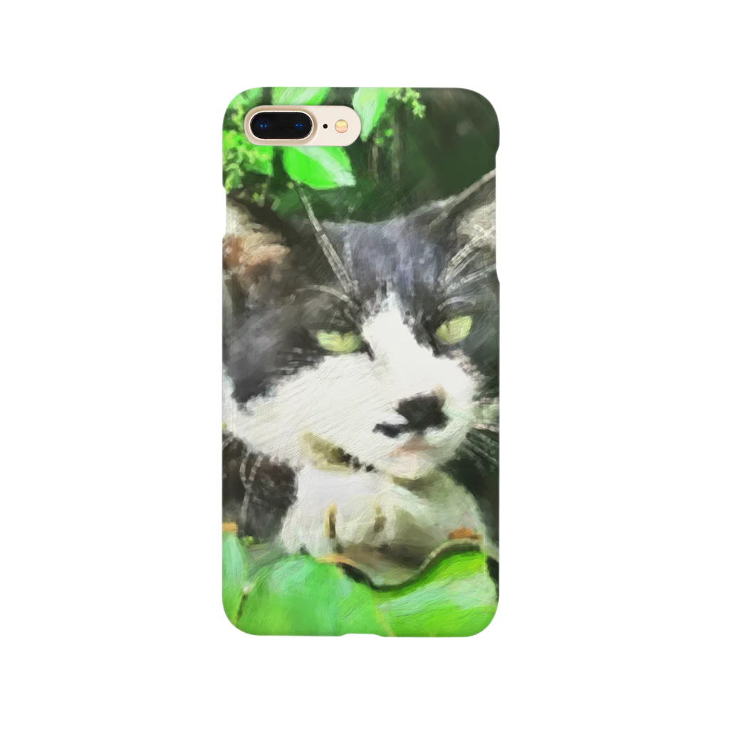 noise180の二枚目な猫 Smartphone Case