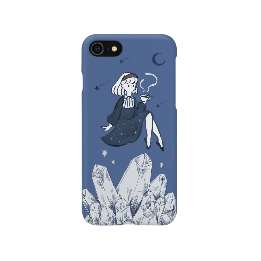 水晶と女の子 Iphone7 8用 愛菜 Enaaa N のスマホケース Iphoneケース 通販 Suzuri スズリ