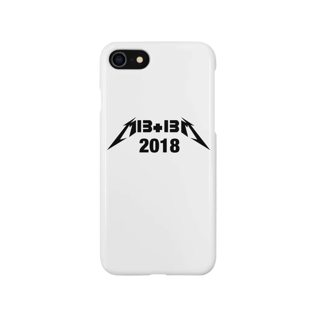 メーメーのRock風Logo スマホケース