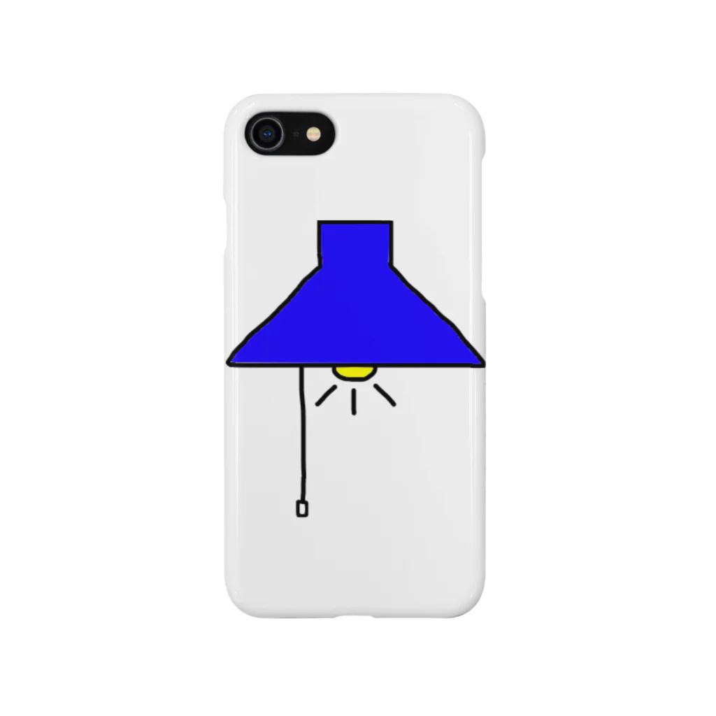 まうのお店のペンダントライト　青 Smartphone Case