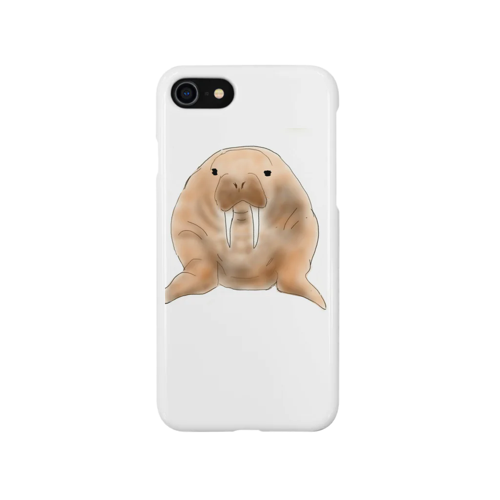 悠の丸いぞセイウチくん Smartphone Case