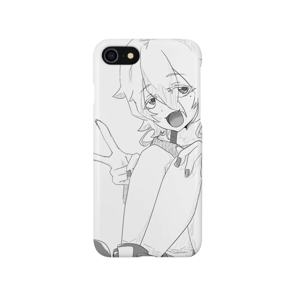 🐙Metro🌊@8footとオーシャンのアルビノ女子 Smartphone Case