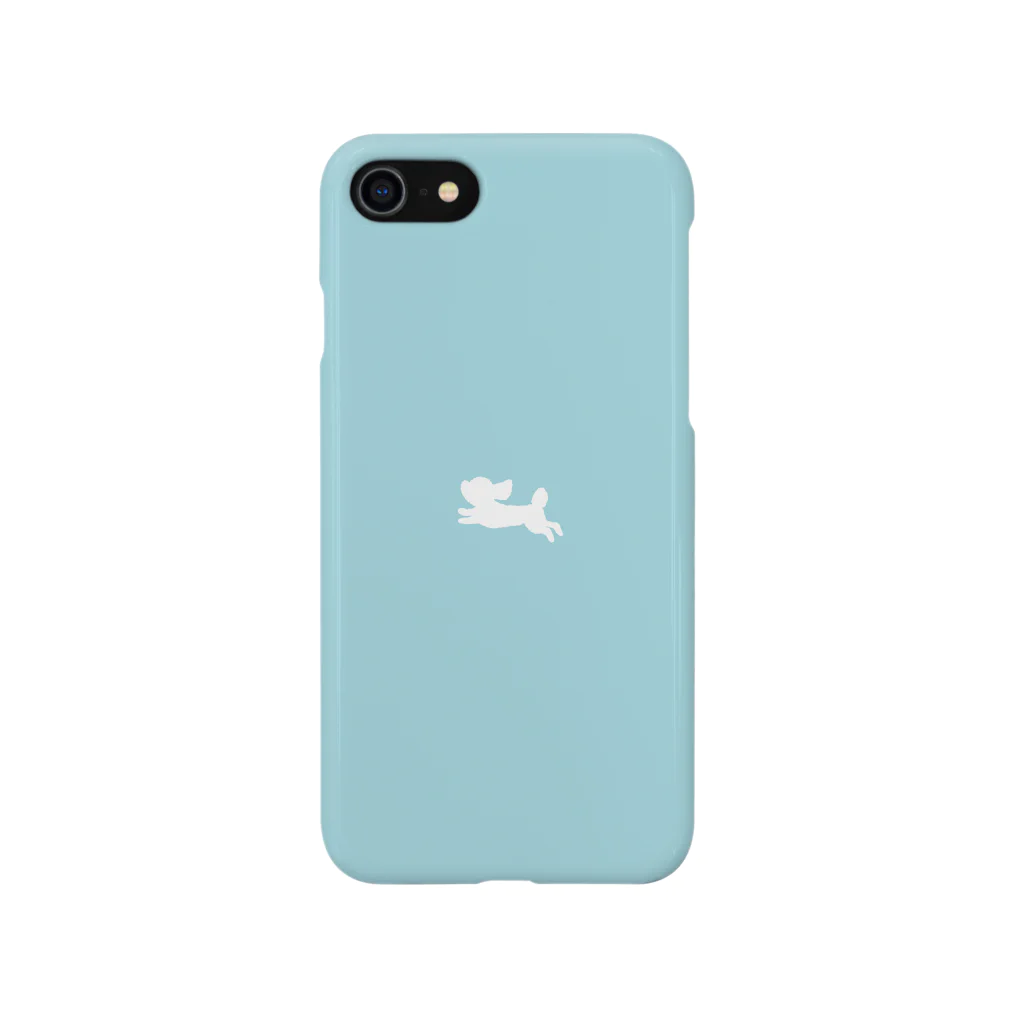 karchieのLeon Records 雲レオン(スカイブルー) Smartphone Case