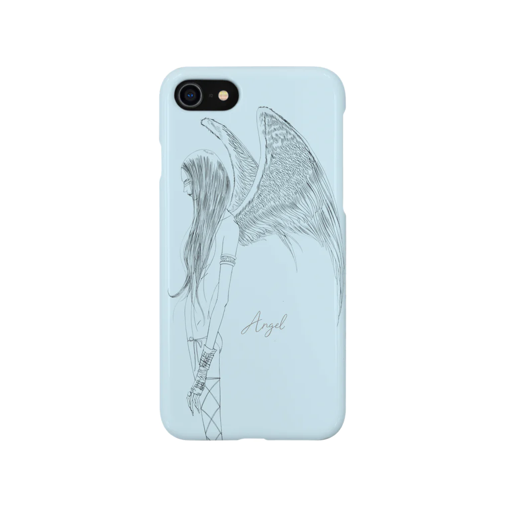 h.のAngel Smartphone Case