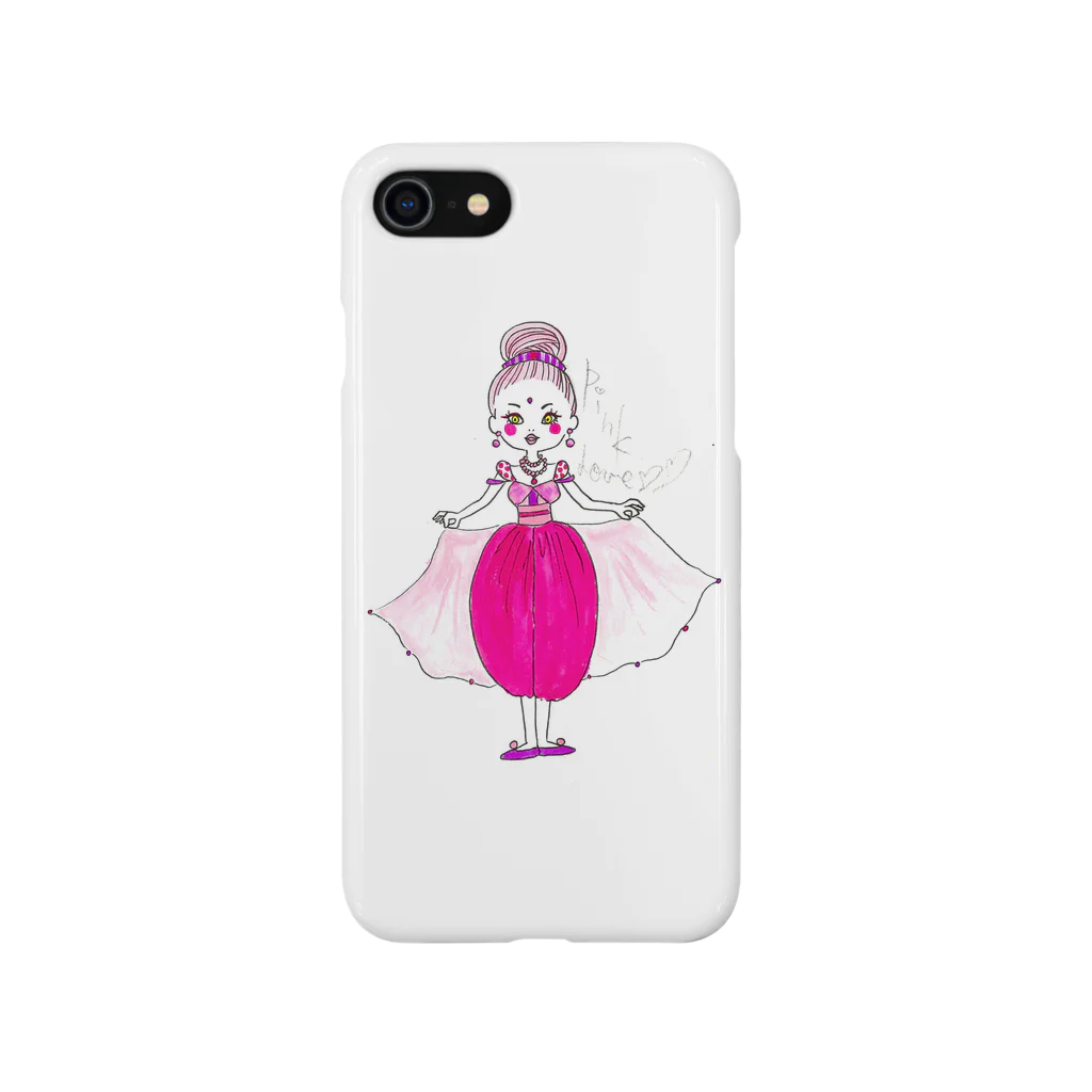 RINHOの部屋のpink girl Smartphone Case