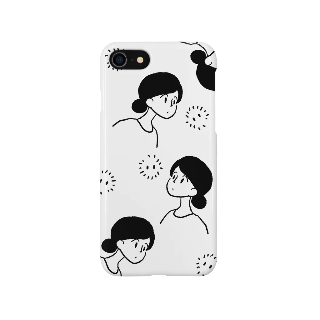 チチチストアのもしもSNSがなかったら展「出会いと別れ」 Smartphone Case