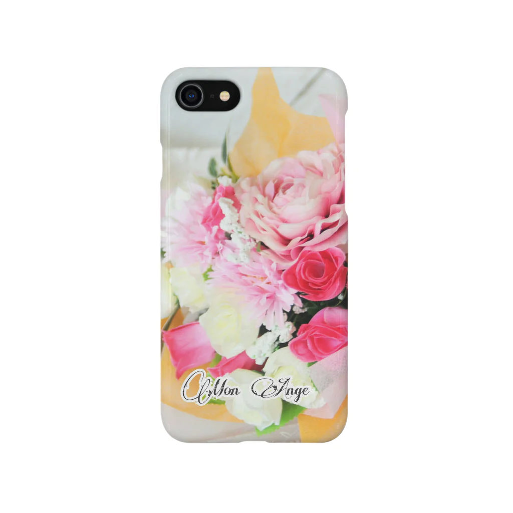 Mon AngeのFlower Bouquet Smartphone Case