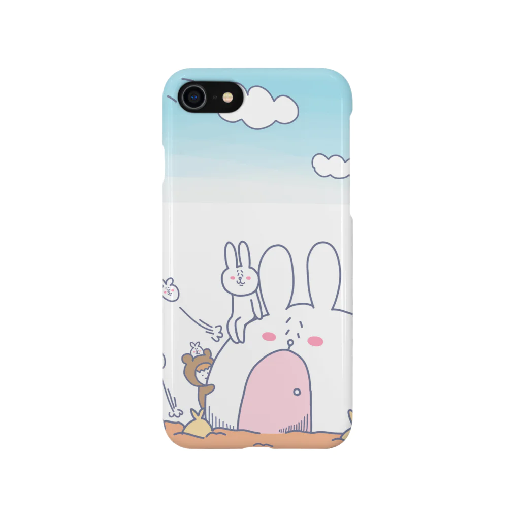 sakuのうさぎ家_iphone7用 Smartphone Case