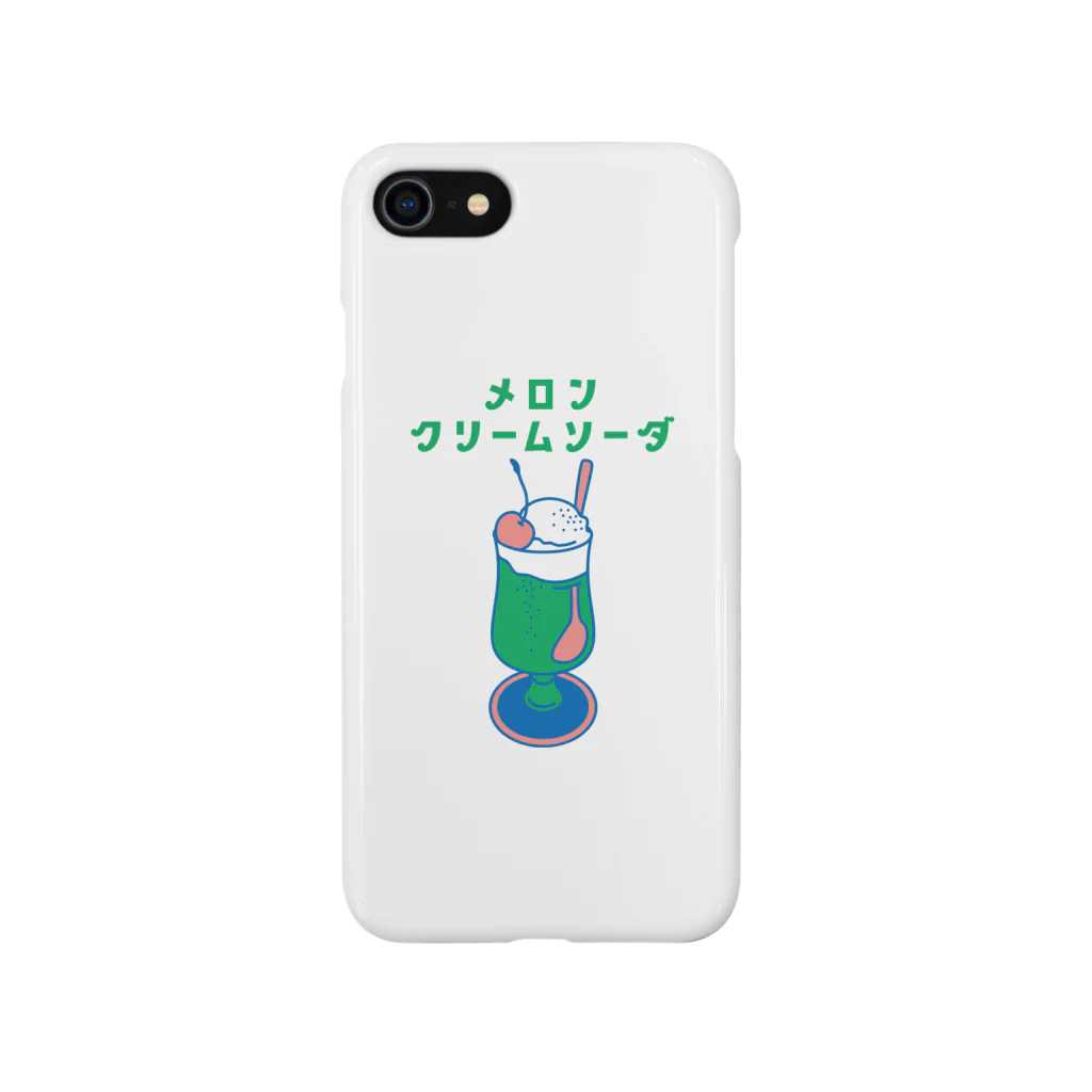 yuriichimuraの【純喫茶メロン】メロンクリームソーダ Smartphone Case