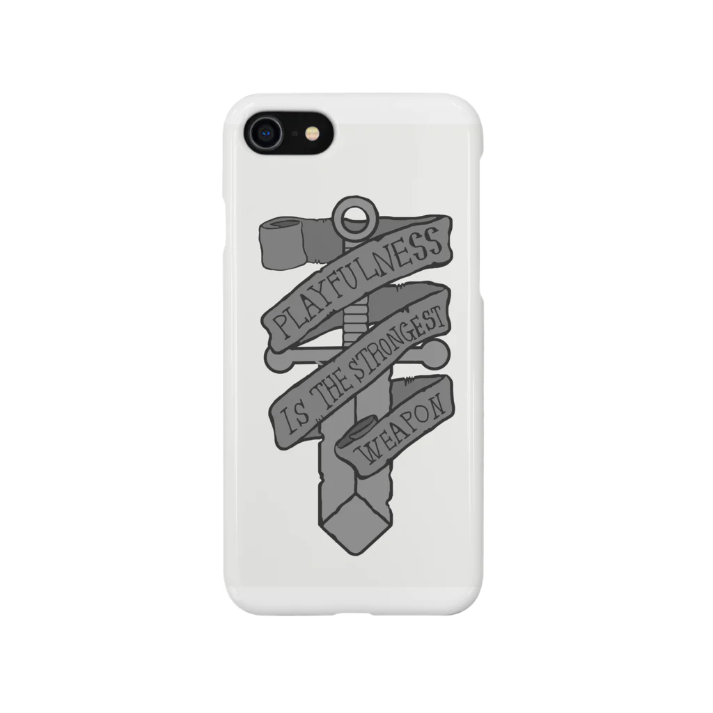 funnyartworksのsword & ribbon Smartphone Case