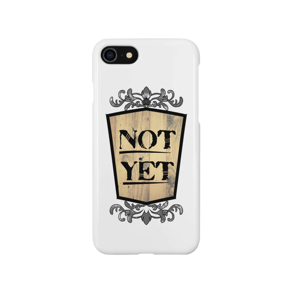 NOT YETのNOTYET　WOOD_01 Smartphone Case