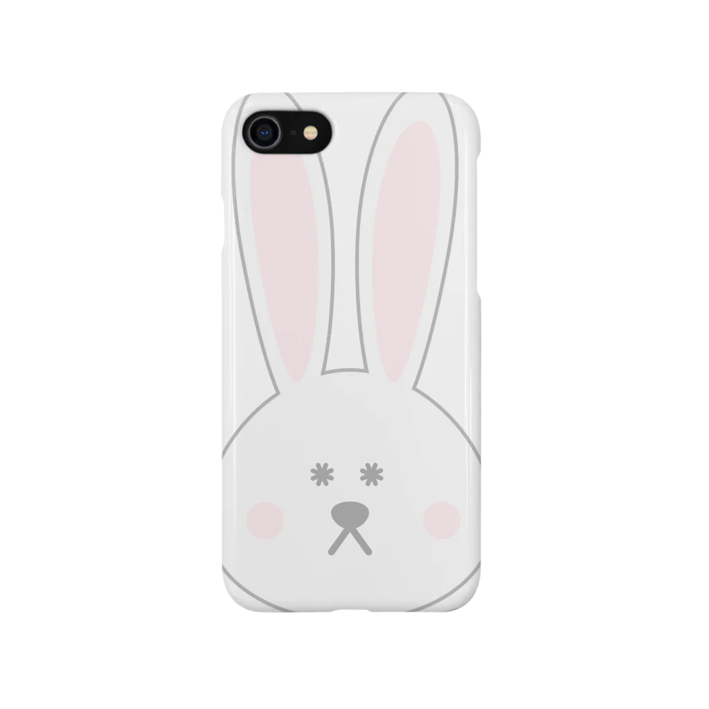 YUMEMA SHOPのでか耳ウサギ Smartphone Case