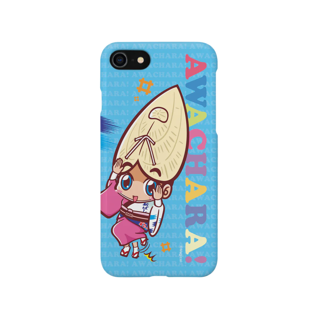 徳島 阿波キャラ！有名連の新ばし連①スマホケース（阿波キャラ）  Smartphone Case