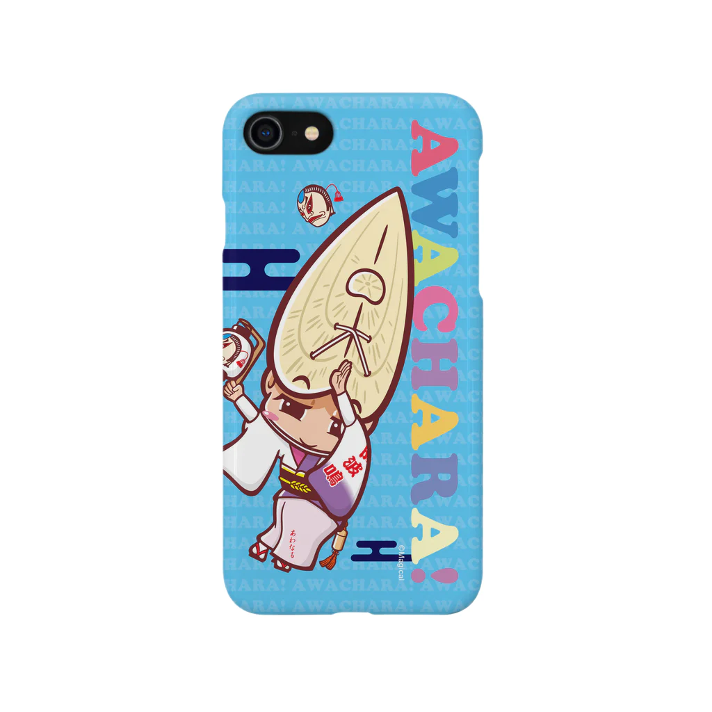 徳島 阿波キャラ！有名連の阿波鳴連①スマホケース（阿波キャラ）  Smartphone Case