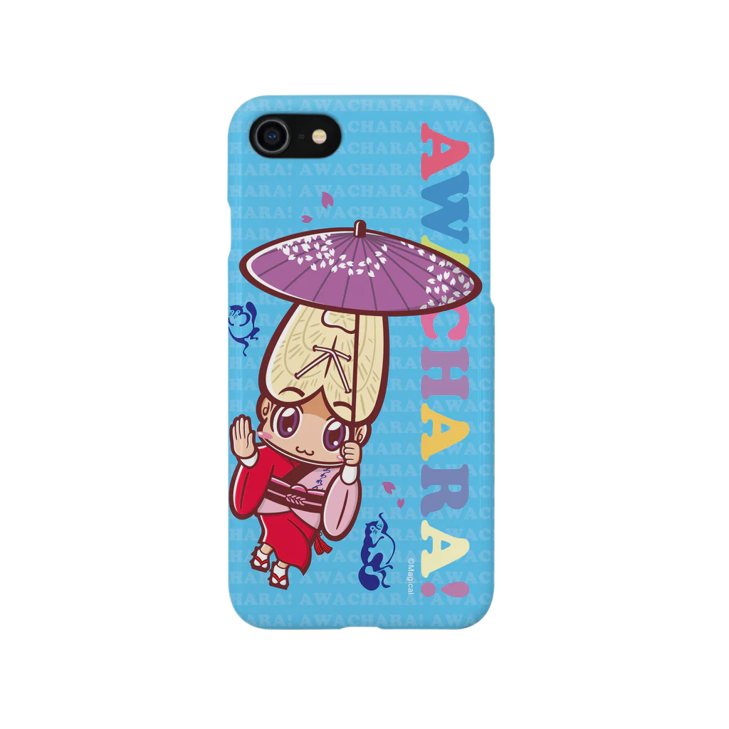 徳島 阿波キャラ！有名連の阿波連①スマホケース（阿波キャラ）  Smartphone Case