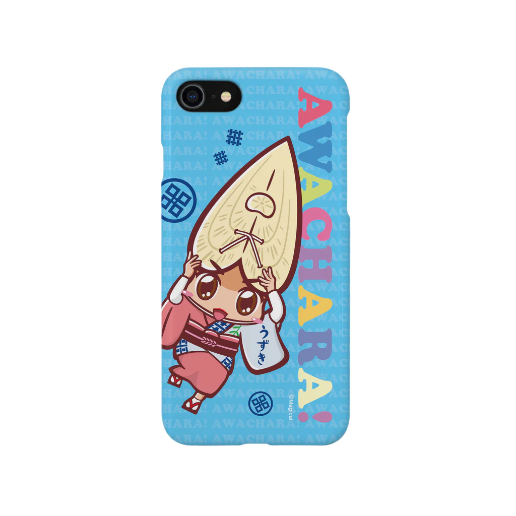 徳島 阿波キャラ！有名連のうずき連①スマホケース（阿波キャラ）  Smartphone Case