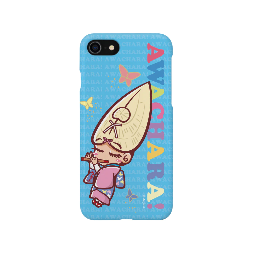 徳島 阿波キャラ！有名連のうきよ連②スマホケース（阿波キャラ） Smartphone Case