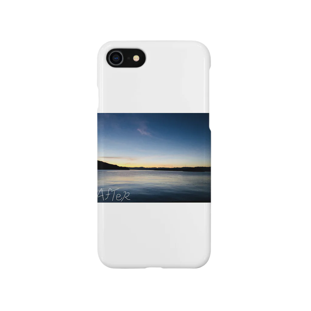 AfTeRの無人島の夕焼け Smartphone Case