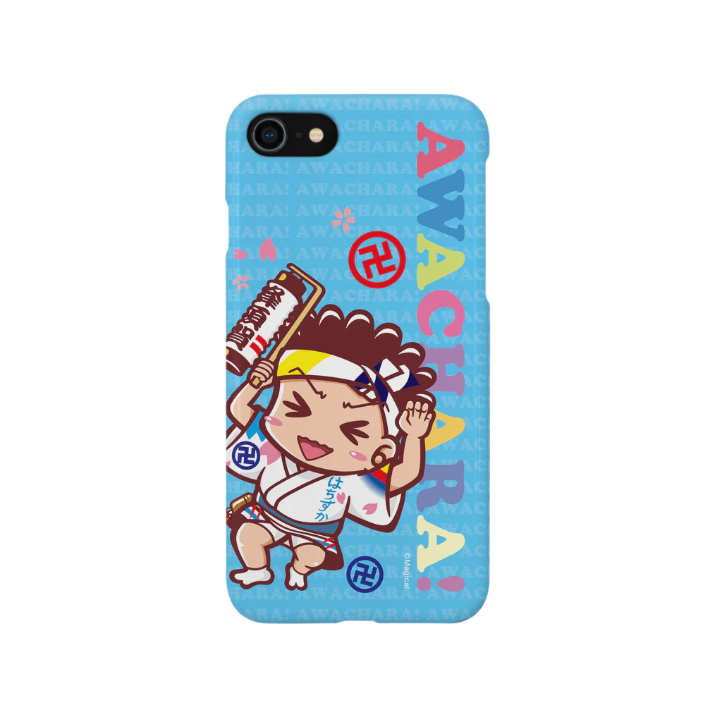 徳島 阿波キャラ！有名連の蜂須賀連③スマホケース（阿波キャラ）  Smartphone Case