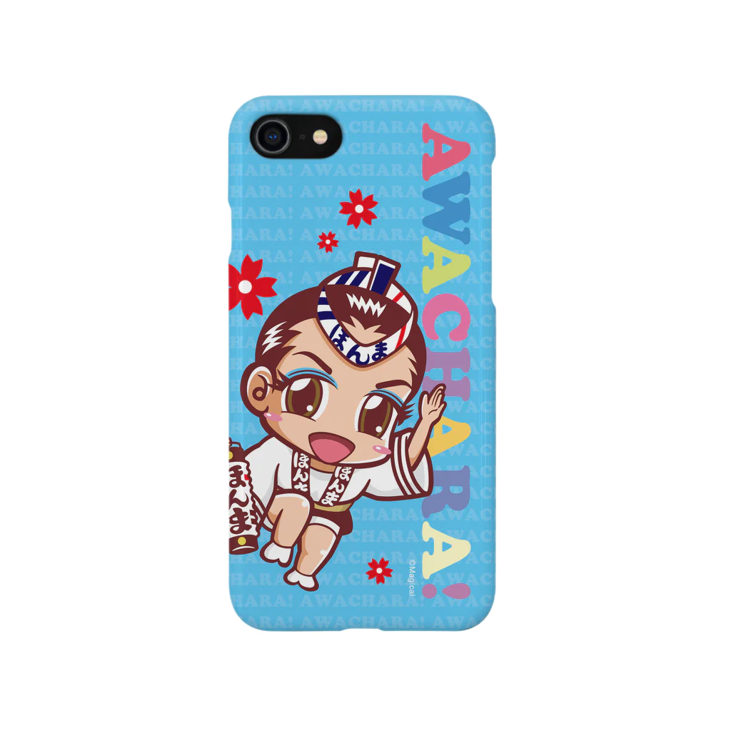 徳島 阿波キャラ！有名連のほんま連①スマホケース（阿波キャラ）  Smartphone Case