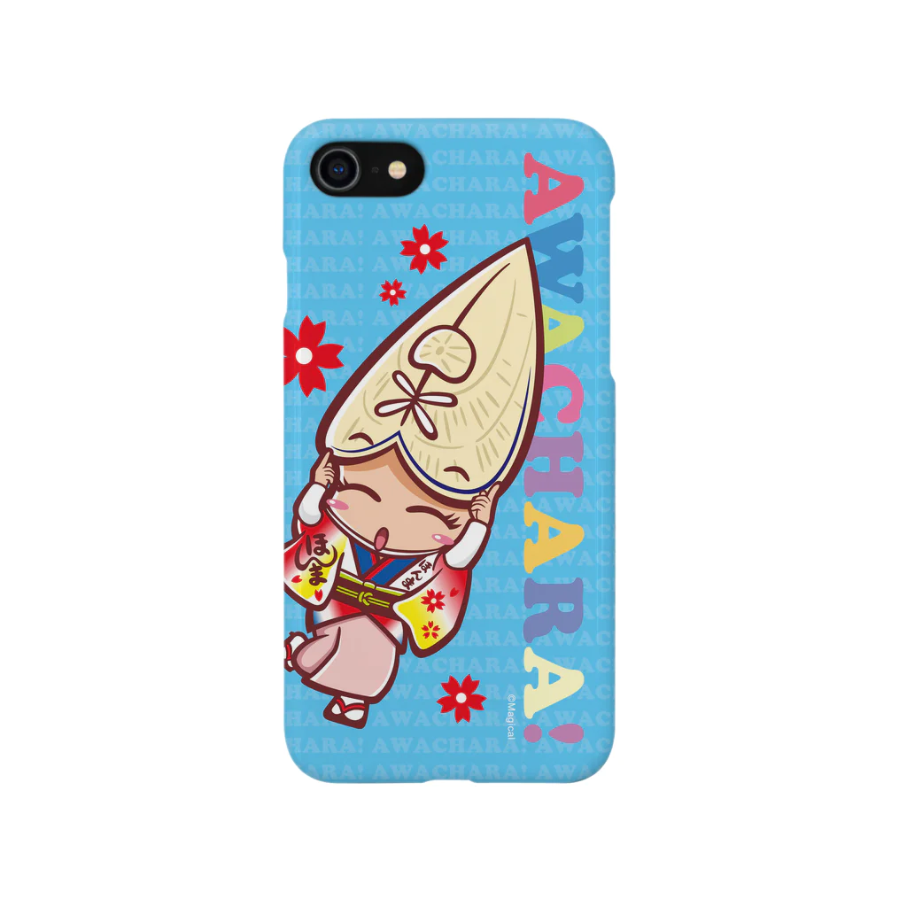 徳島 阿波キャラ！有名連のほんま連②スマホケース（阿波キャラ）  Smartphone Case