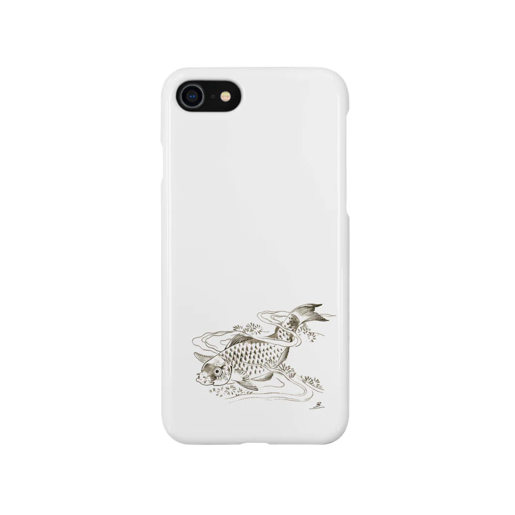 PD selectionのPoisson dans une vague.：波の中の魚。(b14506646) Smartphone Case