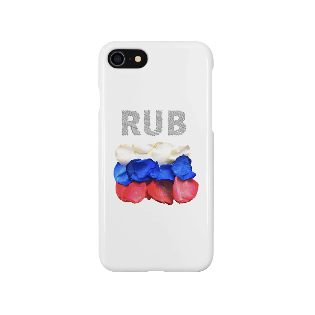 TEARTEARのFlowerflag of Russia Smartphone Case