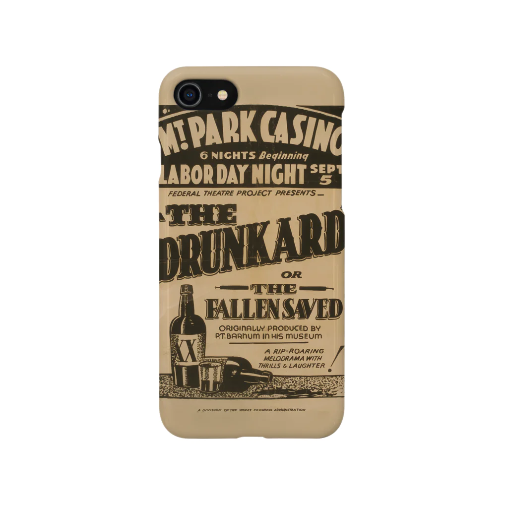 PD selectionのVintage Theatre Poster：ヴィンテージ劇場ポスター Smartphone Case
