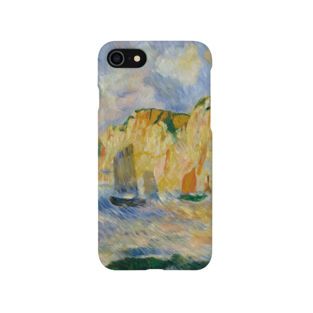 SONOTENI-ARTの016-009　ルノワール　『海と崖』　スマホケース　表側面印刷　iPhone SE(2,3)/8/7/6s/6専用デザイン　SC5 iPhone Smartphone Case