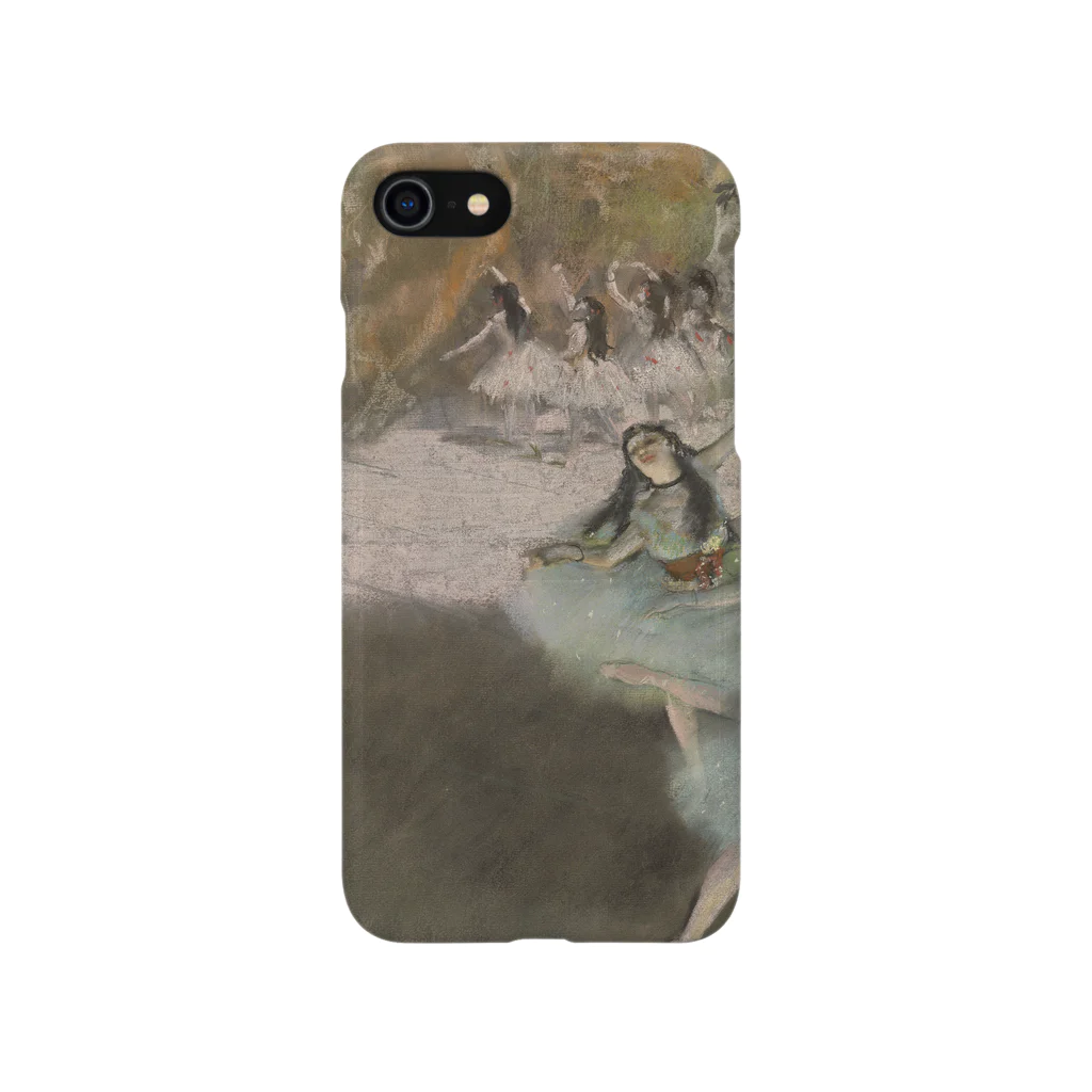 SONOTENI-ARTの007-008　エドガー・ドガ　『On the Stage』　スマホケース　表側面印刷　iPhone SE(2,3)/8/7/6s/6専用デザイン　SC5 iPhone Smartphone Case