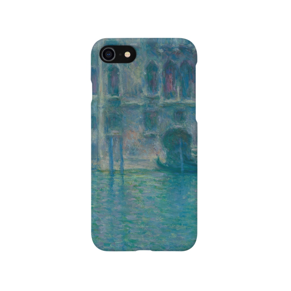 SONOTENI-ARTの004-035　クロード・モネ　『Palazzo da Mula, Venice』　スマホケース　表側面印刷　iPhone SE(2,3)/8/7/6s/6専用デザイン　SC5 Smartphone Case