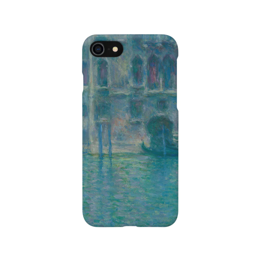 SONOTENI-ARTの004-035　クロード・モネ　『Palazzo da Mula, Venice』　スマホケース　表側面印刷　iPhone SE(2,3)/8/7/6s/6専用デザイン　SC5 スマホケース