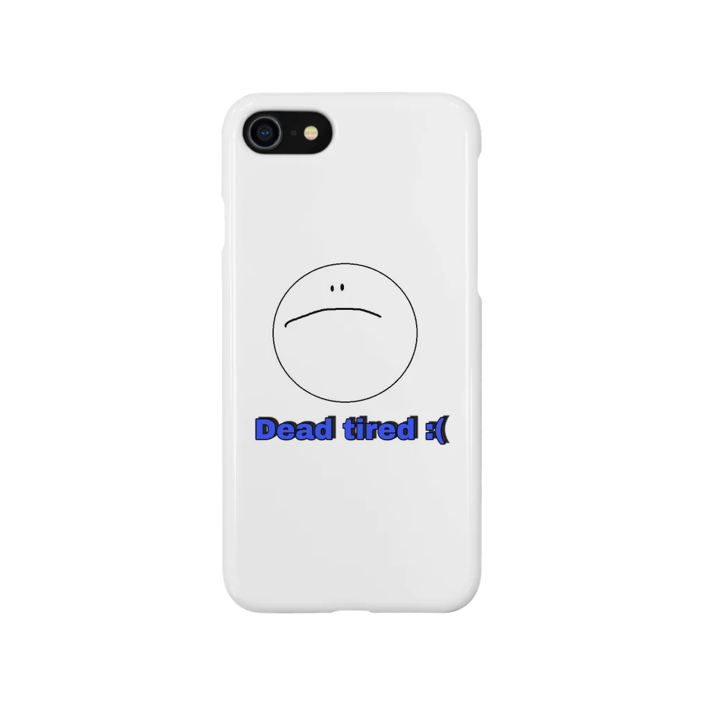 :(のDead tired :( Smartphone Case