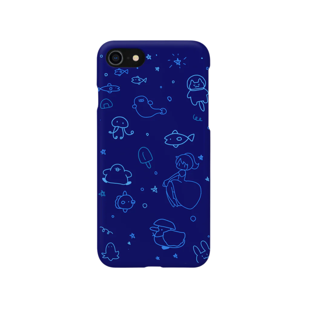 ちょこぺんのスペースペンギン Smartphone Case