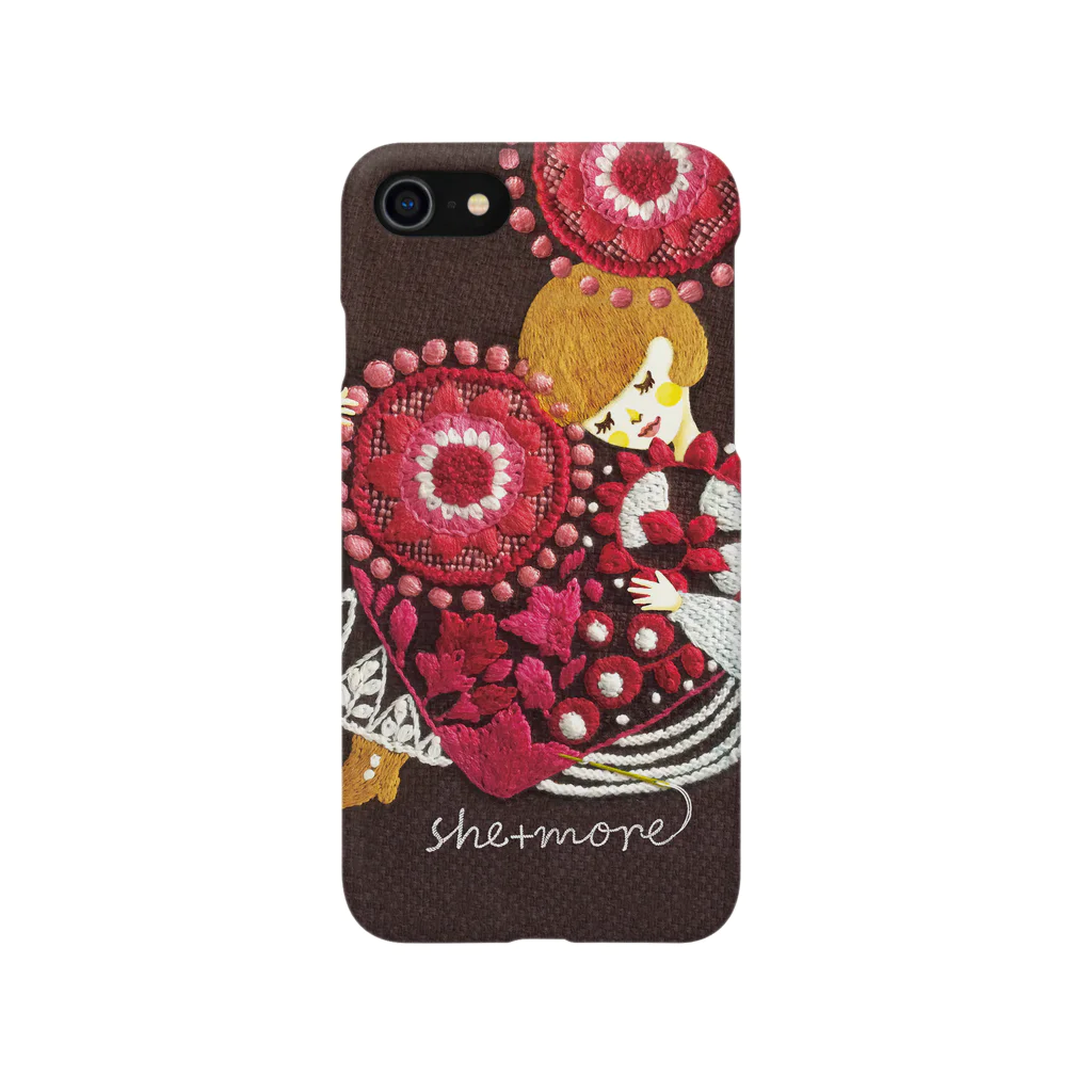 シーモア（she+more）の（iphone）love Smartphone Case