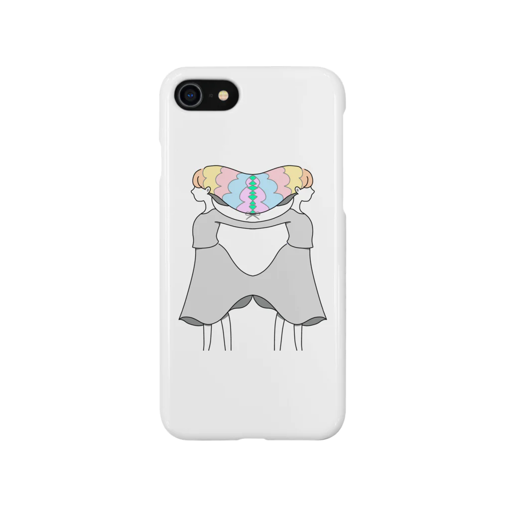 粗悪品のimarginal girl Smartphone Case