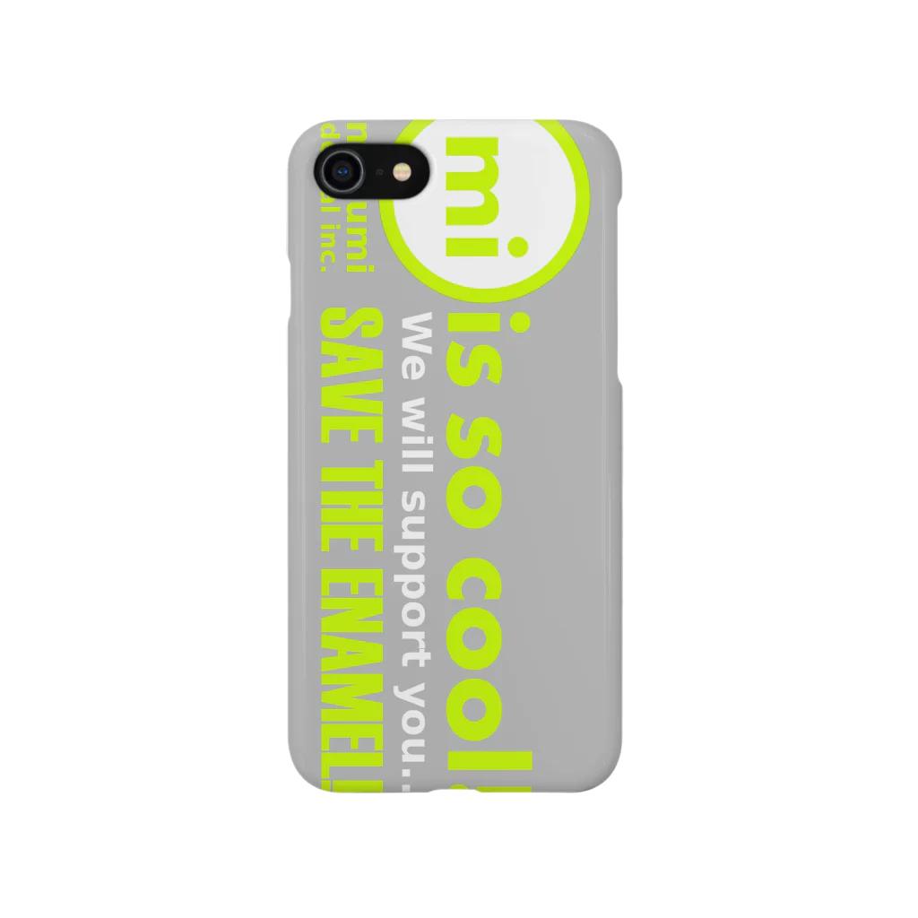 SAVEtheENAMEL!!のmarumi × SAVEtheENAMEL Smartphone Case