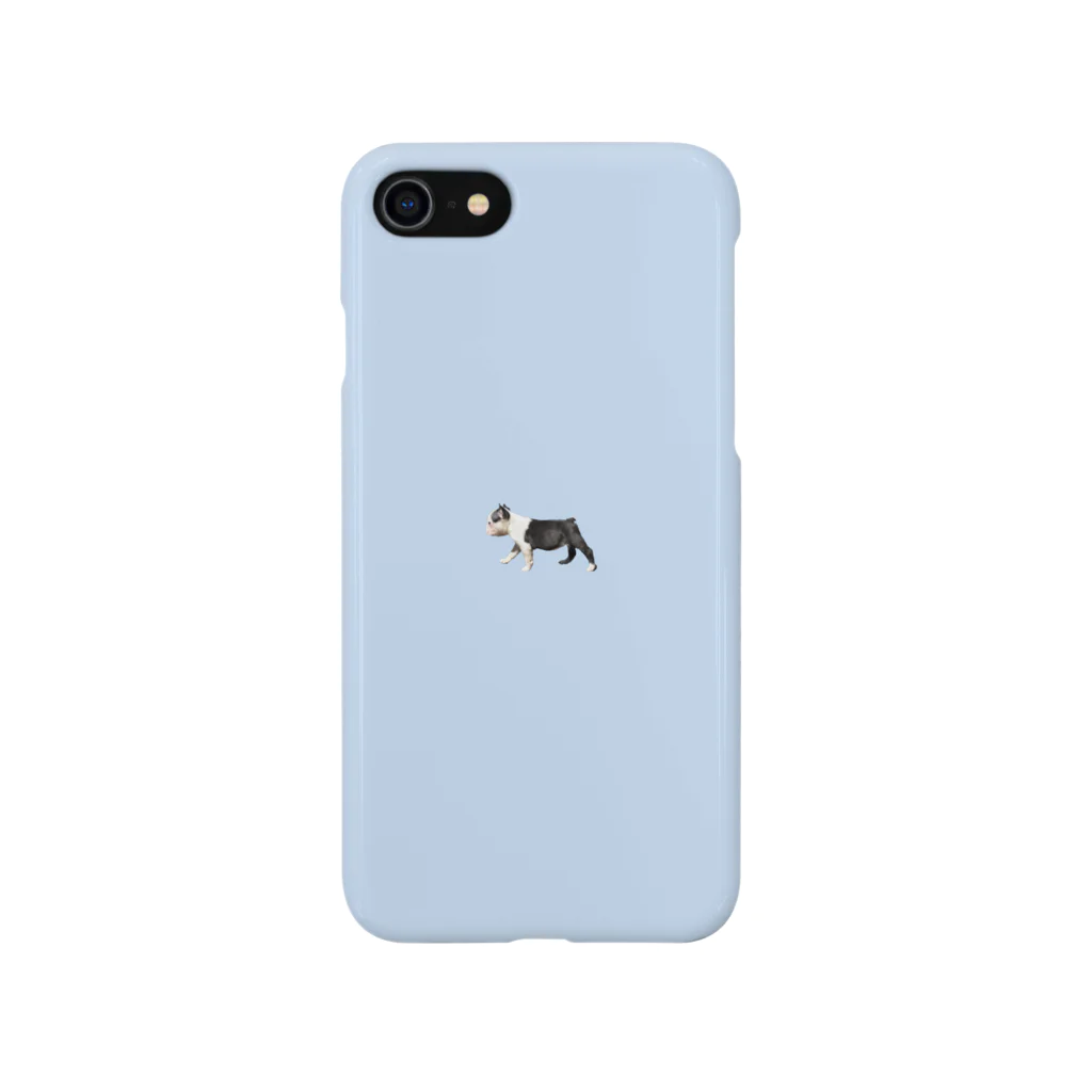 ラムネのうちの犬（バブ期・青） Smartphone Case