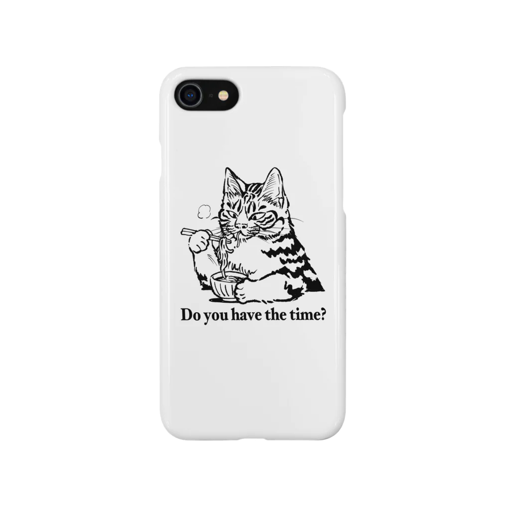 でんや　SUZURI店の時そば猫 Smartphone Case