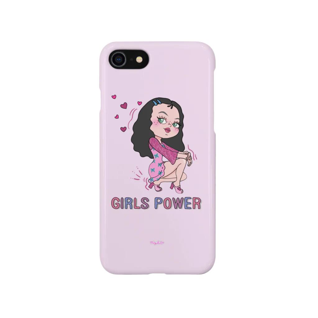 miicupcakeのGirls power スマホケース